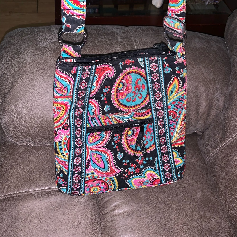 Vera Bradley cross body hipster purse